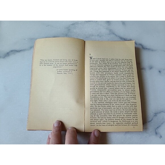 White Hunter, Black Heart By Peter Viertel Paperback - Picture 5 of 10